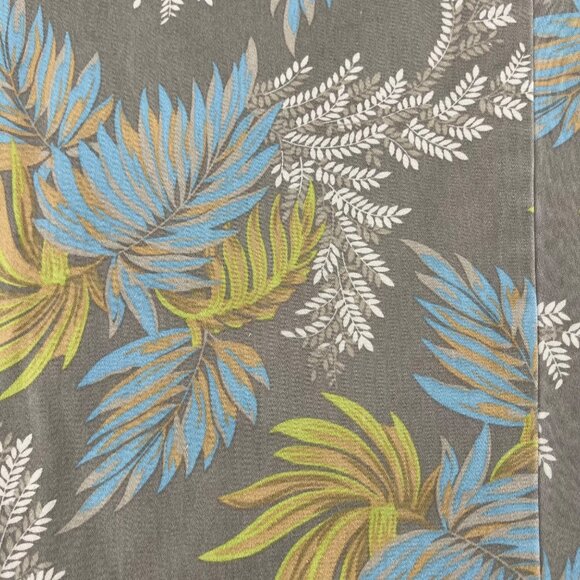 Liz Claiborne Womens Tropical Print Pants Size 12 Cotton Zip Hem & Pockets - Picture 3 of 9